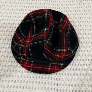 Eugenia Kim Tartan Plaid Hat with Black Band